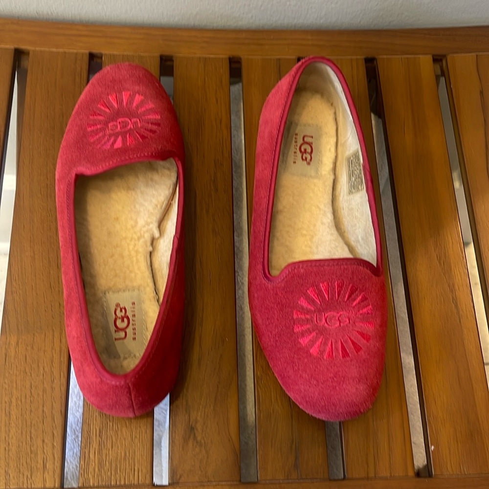 Ugg Alloway Ballet Flat Crimson - image 1